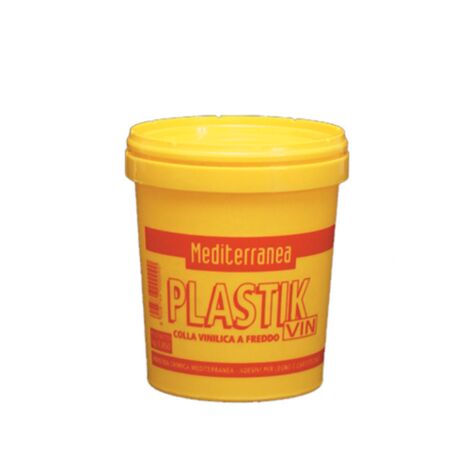 colla vinilica plastik vin 4,8 kg collante per incollare carta legno sughero