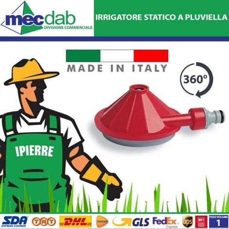 ipierre garden irrigatore statico pluviella a pioggia fine con innesto maschio