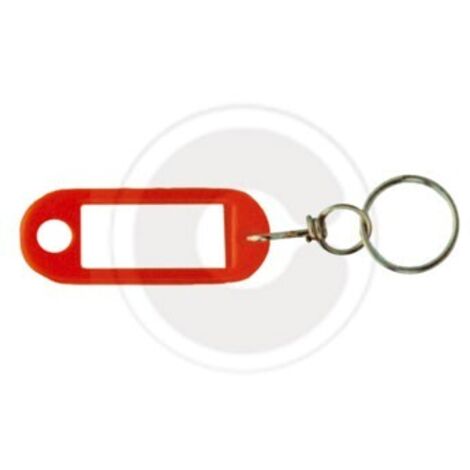 Portachiavi Faccine Smile in plastica colorata 4cm - 10 pezzi