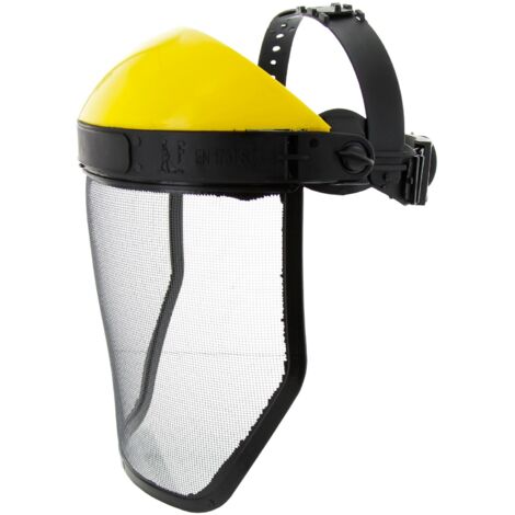 Visiera Protettiva Professionale Con Rete E Regolazione | Schermo In Policarbonato Per Lavori - Foto 5