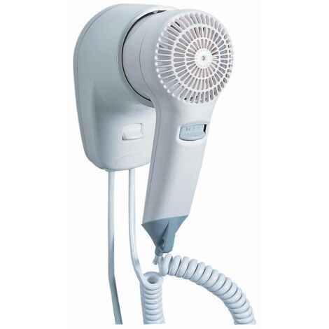 Asciugacapelli con supporto a muro mod Viento 1 max 1200 W  mm 91 x 147 x 150 h (1/2)
