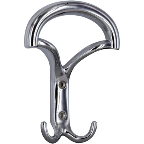 12 pz appendiabiti art 1080 metallo cromo attaccapanni 108x145 mm