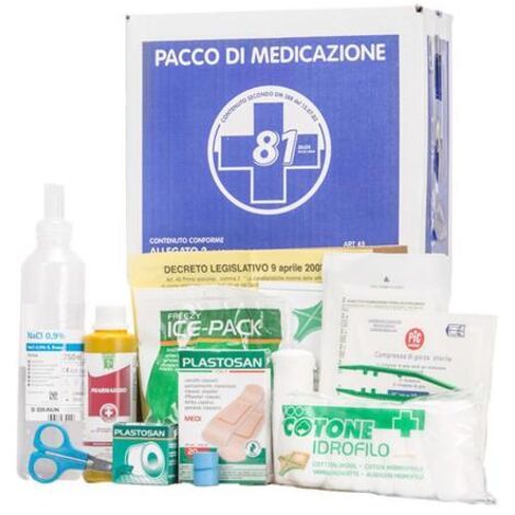 kit di ricambio per valigetta primo soccorso allegato medic 2 cassetta (1/4)