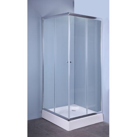 CABINA BOX DOCCIA IGLO 2 ANTE 70X90 CRISTALLO TRASPARENTE MM.4