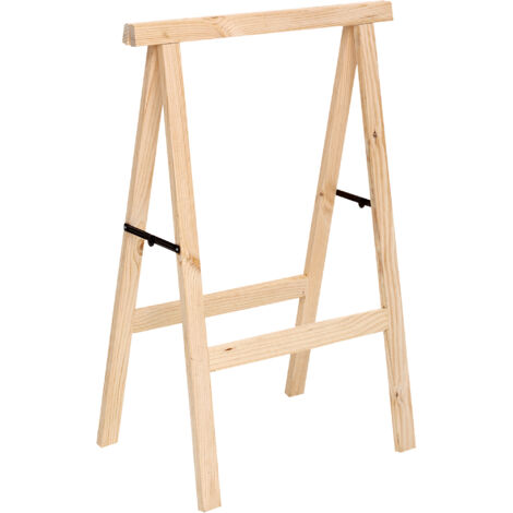 Cavalletto multiuso in legno di pino high cm 75x100h