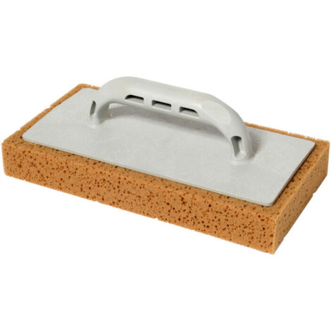 frattone frattazzo fracasso con spugna sintetica mm 290x150x40h per pulitura