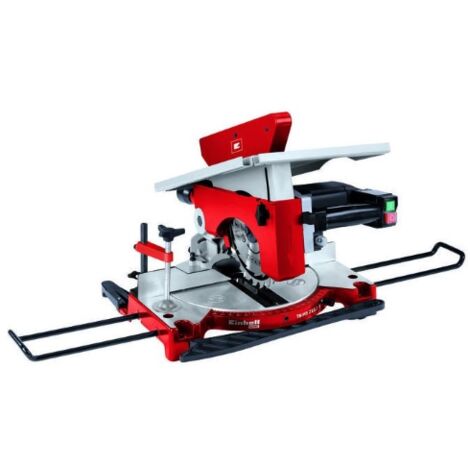 Einhell troncatrice legno TC-MS 2112 T con piano superiore 1200W 230V disco lama 210x30 mm sega circolare da banco