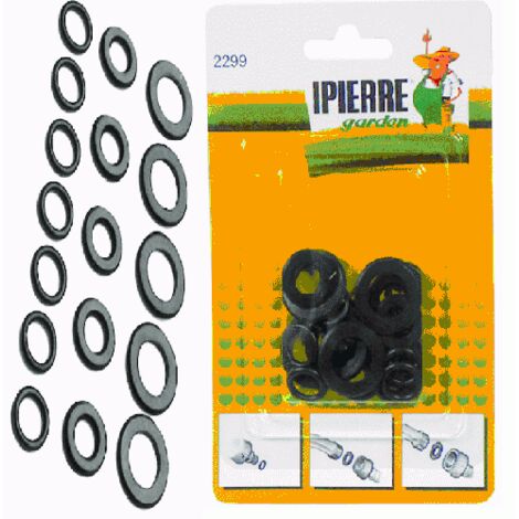 ipierre garden set guarnizioni in gomma da 1/2" 5pz 3/4" 5pz or 10pz