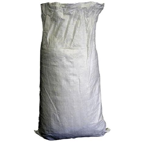 Sacco in polipropilene cm 50 x 100 bianco portata 50 kg circa per olive frutta verdura grano