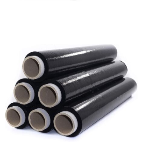 Pellicola Estensibile Manuale Trasparente - 6 Rotoli Da 2.2 Kg, 23 Micron, Altezza 500 Mm, Made In Italy - Foto 3