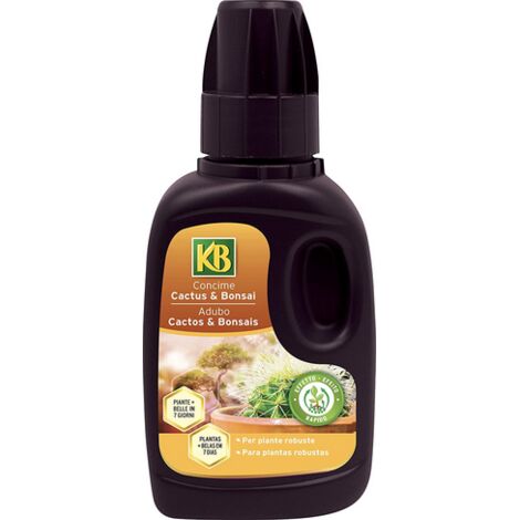 Kb concime liquido per bonsai e cactus ad assorbimeto rapido per piante da interno e da esterno (1/3)