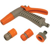 Irrigo Art. 3806K cf. 4 pezzi idropompa Margherita con 3 raccordi regolabile per irrigazione