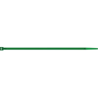 100 fascette di cablaggio in nylon verde 3,5x200 mm fascetta per cavi fili