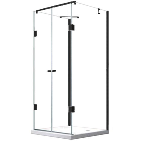 Glaswerk Westfalen- Emma 100x90x100cm U Duschkabine+DT SW (1/5)