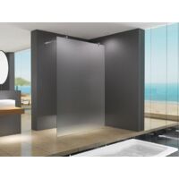 Glaswerk Westfalen- LiLy 88x200cm Frei Duschwand Satiniert Eckig