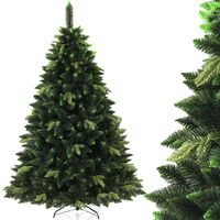Künstlicher Weihnachtsbaum mit feinem Glitzer an den Zweigen, 120