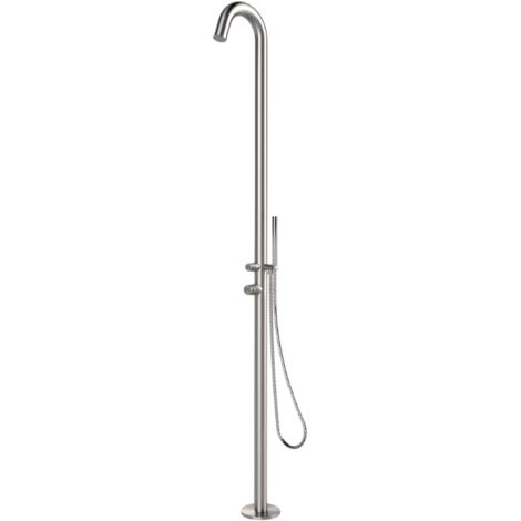 SYLT Dusche V4A von Ideal Eichenwald