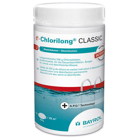 Bayrol E Chlorilong Classic G Chlortabletten Mit Aktivchlor Kg