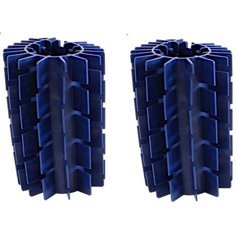 PVC Lamellenbürste blau ZODIAC Vortex 3 Set mit 2 Stück