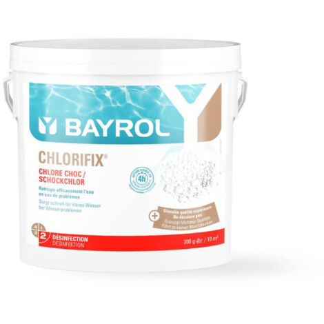 Schnell lösliche chlor-mikrokügelchen 5 kg - Bayrol - chlorifix 5kg