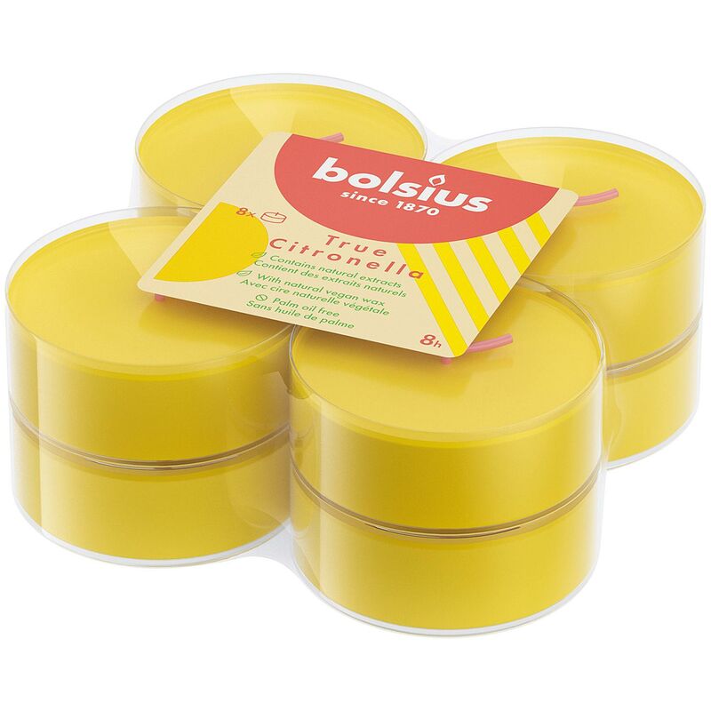 True Citronella Maxilichte 8er Pack