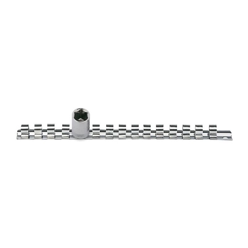 GEARWRENCH Magnetische Stecknuss-Schiene – 14 Drehbare Clips, Aluminiumrahmen, Für Werkzeugorganisation