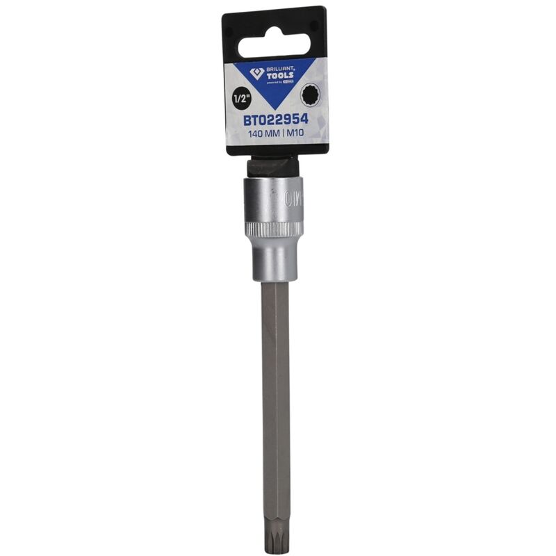 BRILLIANT TOOLS BT022745 Bussola A Inserto RIBE 1/2", Lunga 140 Mm, M13 [Powered By KS TOOLS - Foto 6