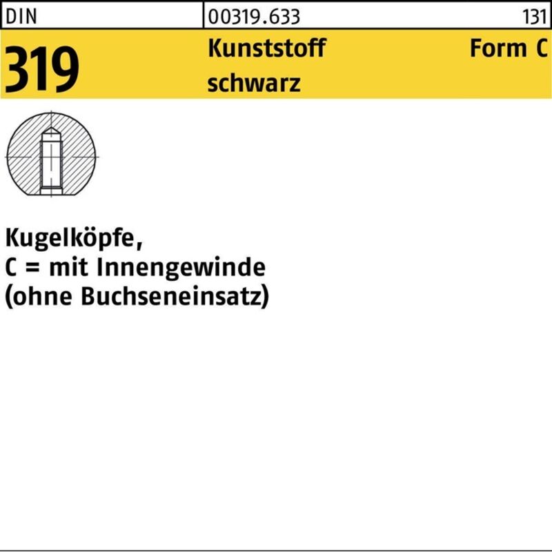 Pomelli A Sfera Acciaio Inox O Alluminio DIN 319 - IT