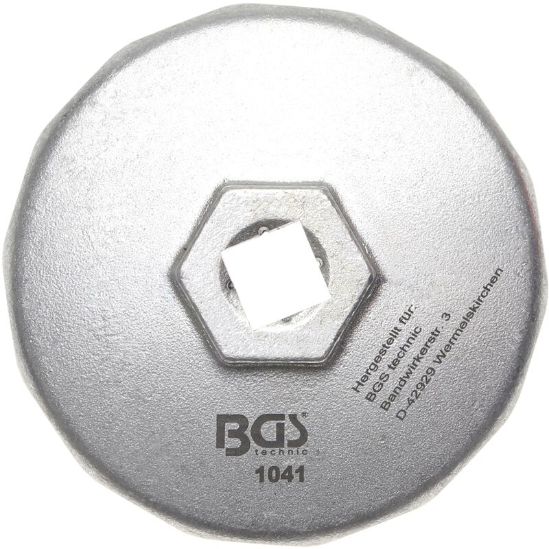 BGS Ölfilterschlüssel, 45-kant, Ø 93 mm