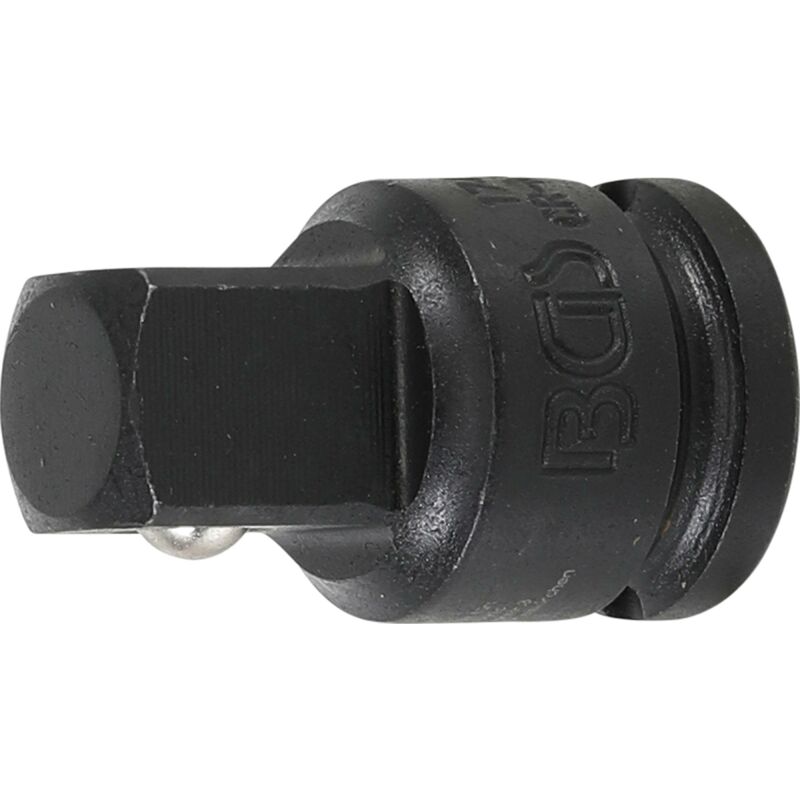BGS technic Kraft-Steckschlüssel-Adapter Innenvierkant 10 mm (3/8) -  Außenvierkant 12,5 mm (1/2)