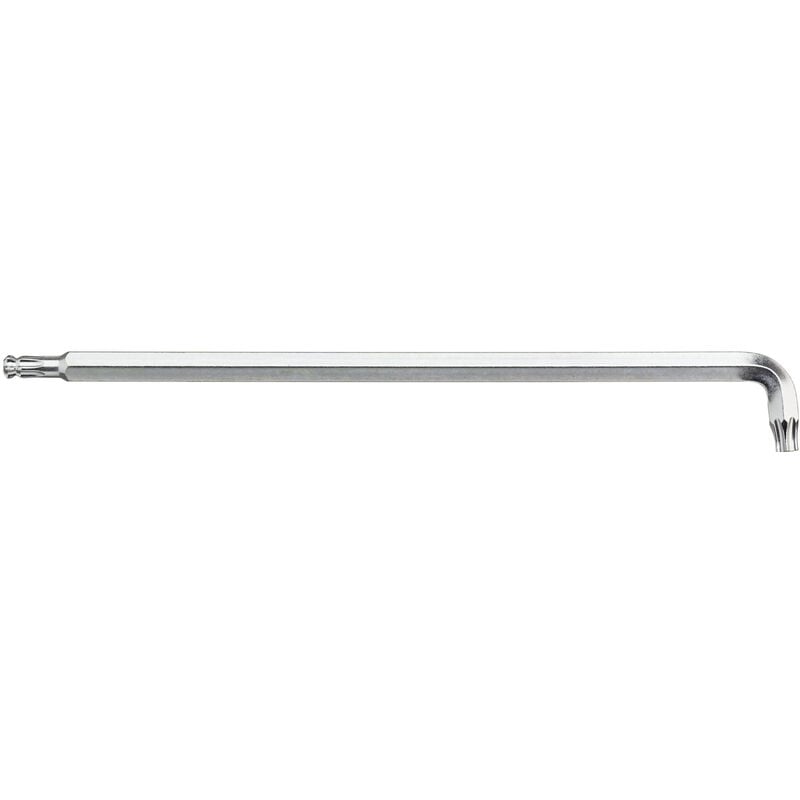 Wiha Stiftschlüssel TORX® Kugelkopf mit kurzem Schenkel, titansilber T6  (40967)