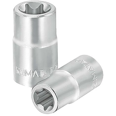 MATADOR Torx Steckschlüssel-Einsatz – Größe E10, Für Außen-TORX-Schrauben, 3/8 Zoll Antrieb