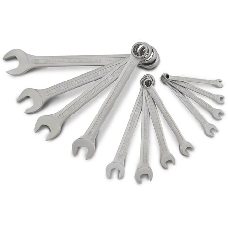 Stanley Proto Maulschlüssel-Set 11-teilig - Kurze Ringmaulschlüssel, Geschmiedet, Vernickelt
