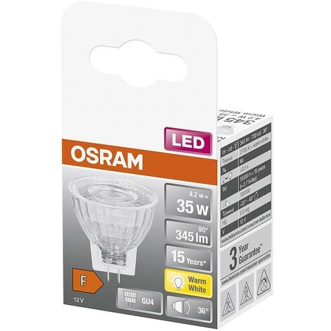 Halogen Reflektorlampe 35W 12V 10° [GU4] Osram Shop
