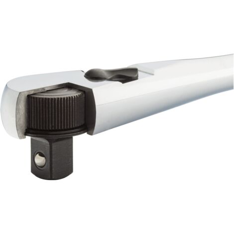 KS TOOLS KNARRE RATSCHE HEBELUMSCHALTKNARRE 1/2" ZOLL MATT SATINIERT