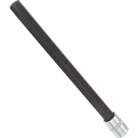 Draper 3/8'' Wackelverlängerung 250 Mm – Satiniertes Chrom, Für Stecknüsse Bis 15 Grad Schräglage