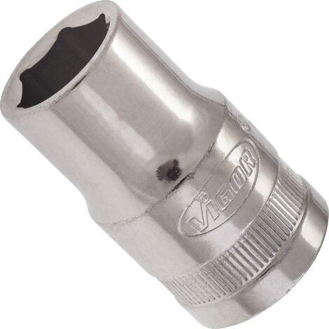STIER Sechskant-Steckschlüsseleinsatz 1/2'' SW 13 Mm - Chrom-Vanadium-Stahl, Matt