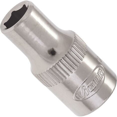Silverline Steckschlüsseleinsatz 5,5 Mm – 1/4 Zoll Antrieb, Chrom-Vanadium, Metrisch