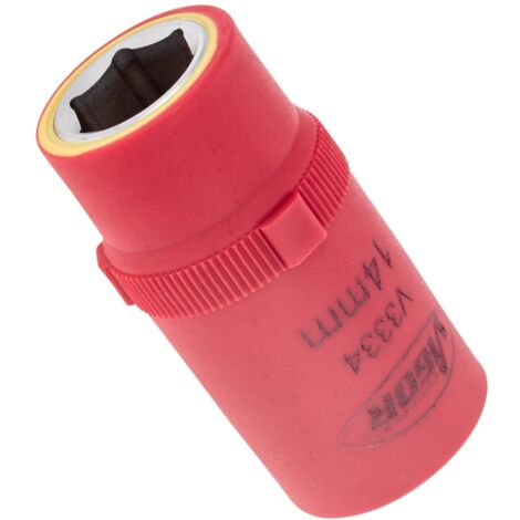 Silverline Steckschlüsseleinsatz 14 Mm – 1/2 Zoll Antrieb, Aus Chrom-Vanadium-Stahl, Verchromt