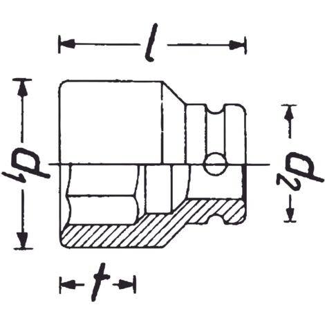 DRAPER TS12 Torx Steckschlüsseleinsatz – 1/2" Vierkantantrieb, Blau, Für Präzises Arbeiten
