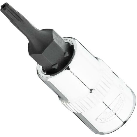 Unior Schraubendrehereinsatz TX40 1/4 Zoll – Aus Spezial-Werkzeugstahl, Verchromt & Geölt Für Torx-Schrauben