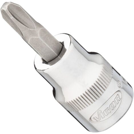 Elora Schraubendreher-Einsatz PH-3, 3/8 Zoll, 48 Mm – Für Kreuzschlitzschrauben, Deutsche Qualität