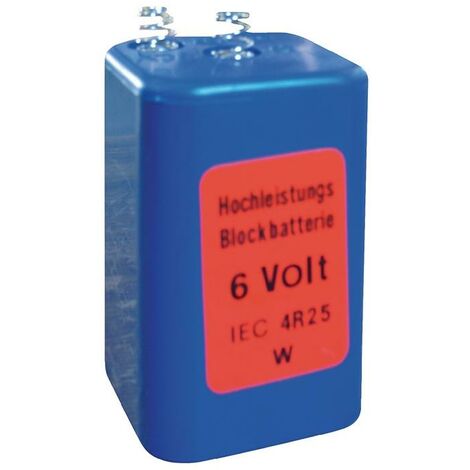 4R25 6V Blockbatterie AA Adapter / 4R25 6V block battery AA