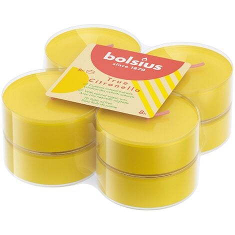True Citronella Maxilichte 8er Pack