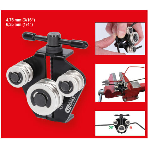 Bremsleitungs-Richtwerkzeug / - Biegewerkzeug, 4,75 mm (3/16) + 6  