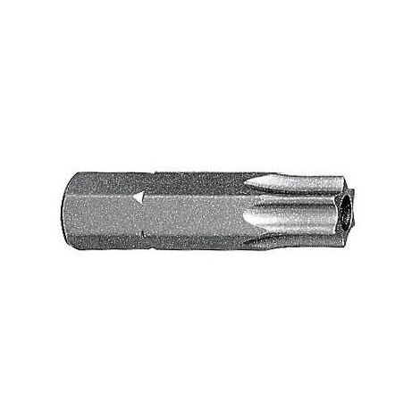 Projahn 1/4 Zoll Bit TS25 – 25 Mm Länge, Mit Bohrung Für 5-Stern-Schrauben (Top-Class Für Profis)