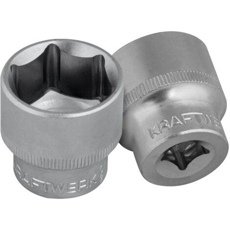 Silverline Steckschlüsseleinsatz 8 Mm, Metrisch, Für 3/8" Antrieb - Chrom-Vanadium-Stahl, Hochglanzverchromt