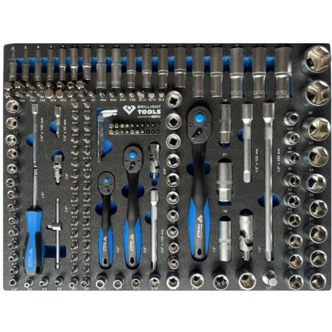 Werkstattwagen mit 7 Schubladen und 347 Werkzeugen 