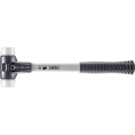 Halder KG Hammer SIMPLEX-Schonhämmer, Mit Verstärktem Stahlgussgehäuse