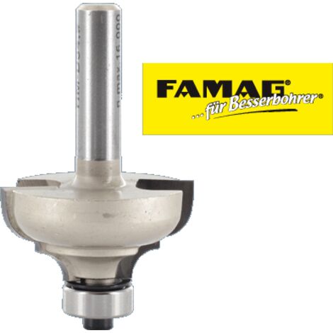 Rexxer HM-Profilfräser – R 5,6 Mm, Durchmesser 34,9 Mm, Schaft 8 Mm, Für Holzprofile, Rahmen & Kranzleisten